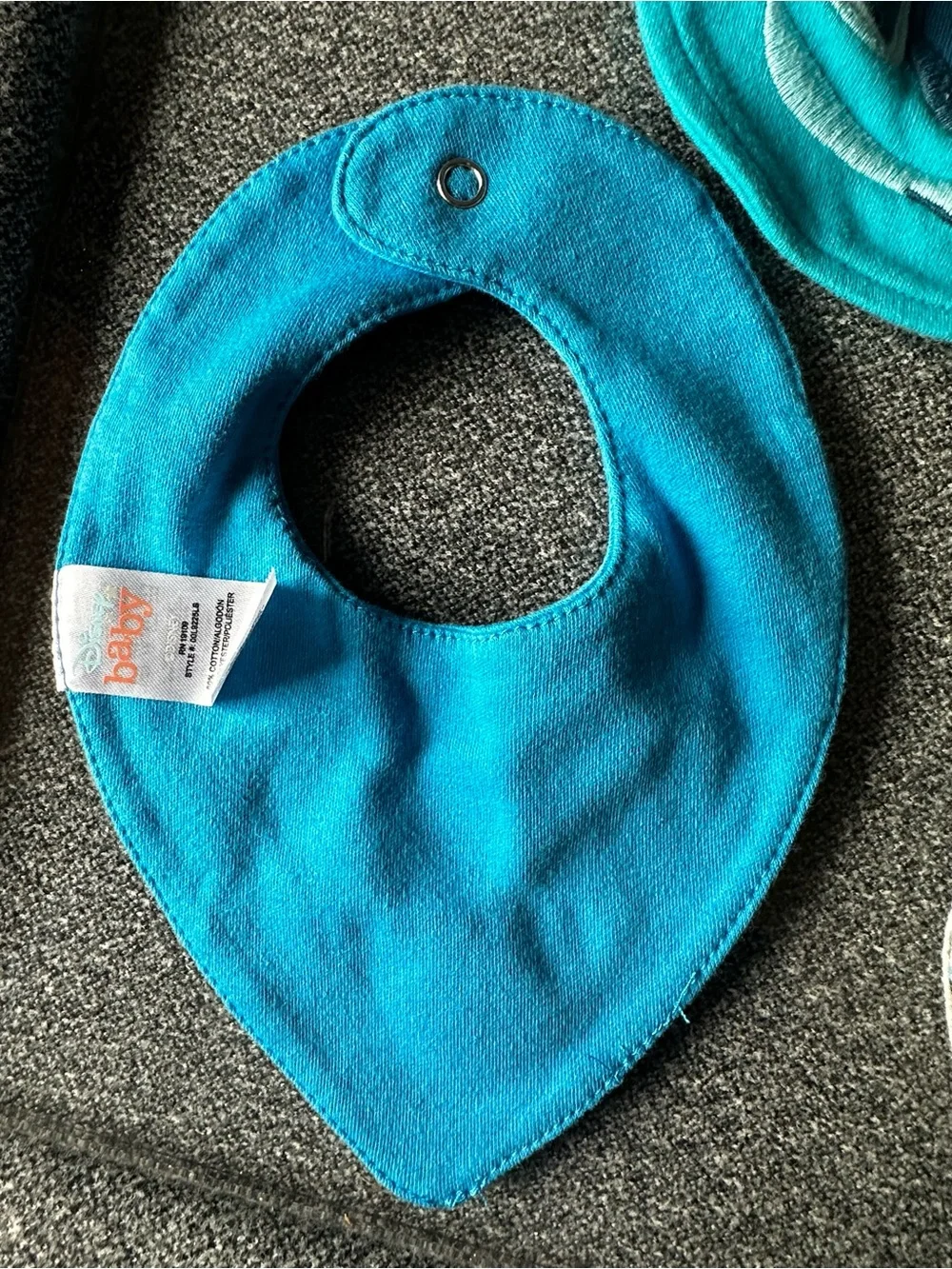 Disney Stitch Bibs 0-3 Months Snap Buttons